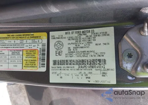 2019 Ford Fusion Hybrid Se from USA, damaged, VIN 3FA6P0LU9KR144143